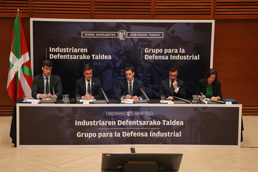 El Cluster de Energía participa en la reunión del Grupo para la Defensa Industrial presidida por el Lehendakari