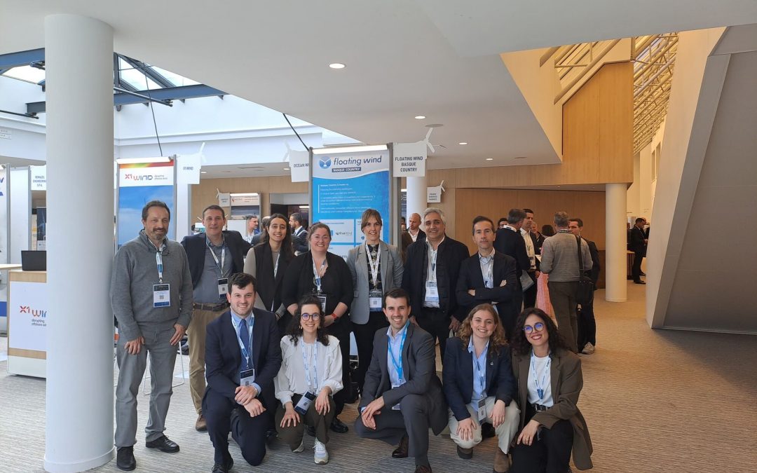 El Cluster de Energía organiza una misión a FOWT (Francia) con 11 entidades vascas para conocer el estado actual del sector eólico flotante