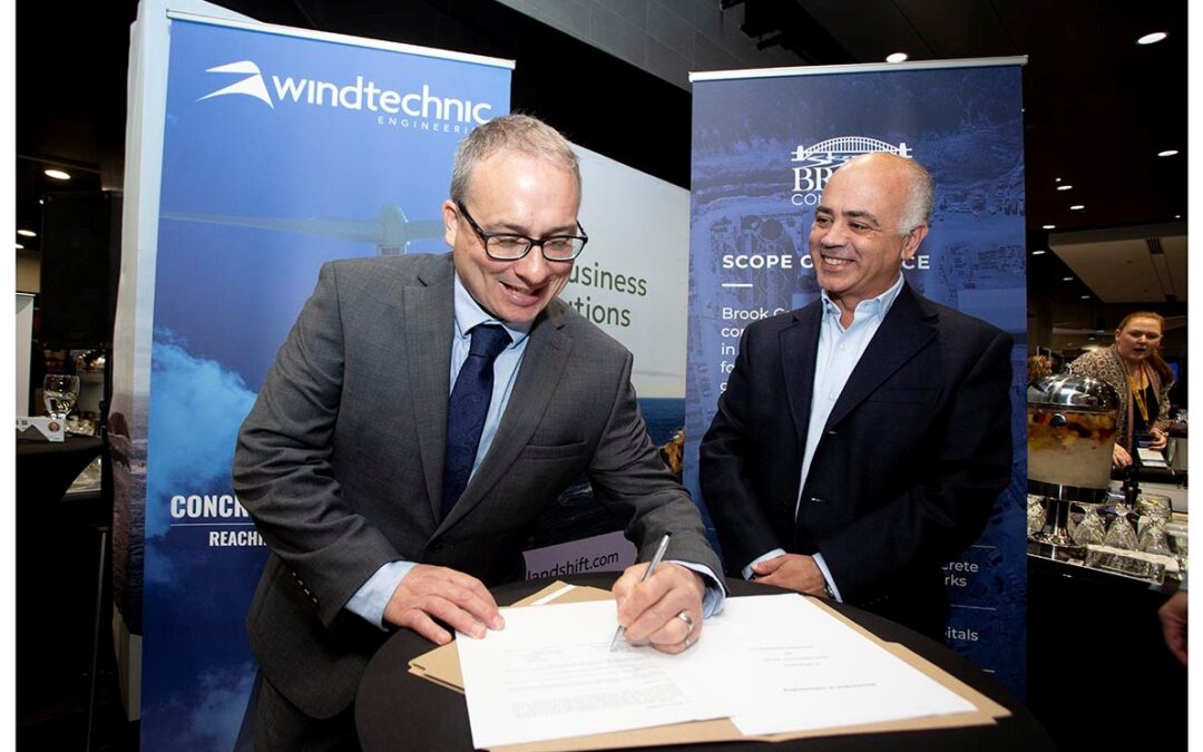 Windtechnic Engineering anuncia un MoU con Brook Construction para la fabricación de torres eólicas prefabricadas de hormigón en Canadá