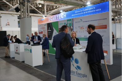 El Cluster de Energía participa con un stand en el Foro Net Zero Tech y organiza una jornada técnica sobre descarbonización industrial
