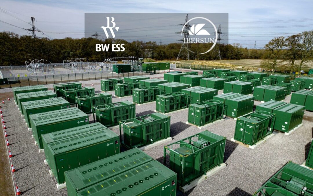 Ibersun y BW ESS firman una ‘joint venture’ para desarrollar 2,2 GW de baterías en todo el país