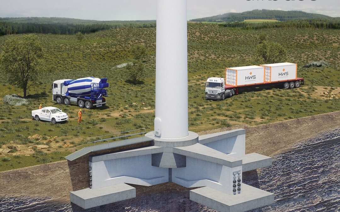 HWS Concrete Towers obtiene nuevas certificaciones de TÜV SÜD para su cimentación AirBASE aplicada a un proyecto eólico con aerogeneradores de 8 MW