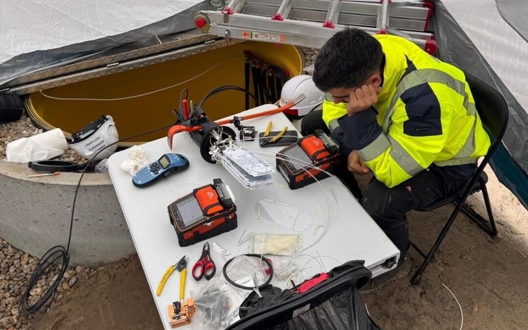 Lumiker completa la instalación de su sistema CAMOS200 en el primer segmento de cable soterrado de 400KV del interconector West Coast de ENERGINET y comienza con la instalación de CAMOS1000