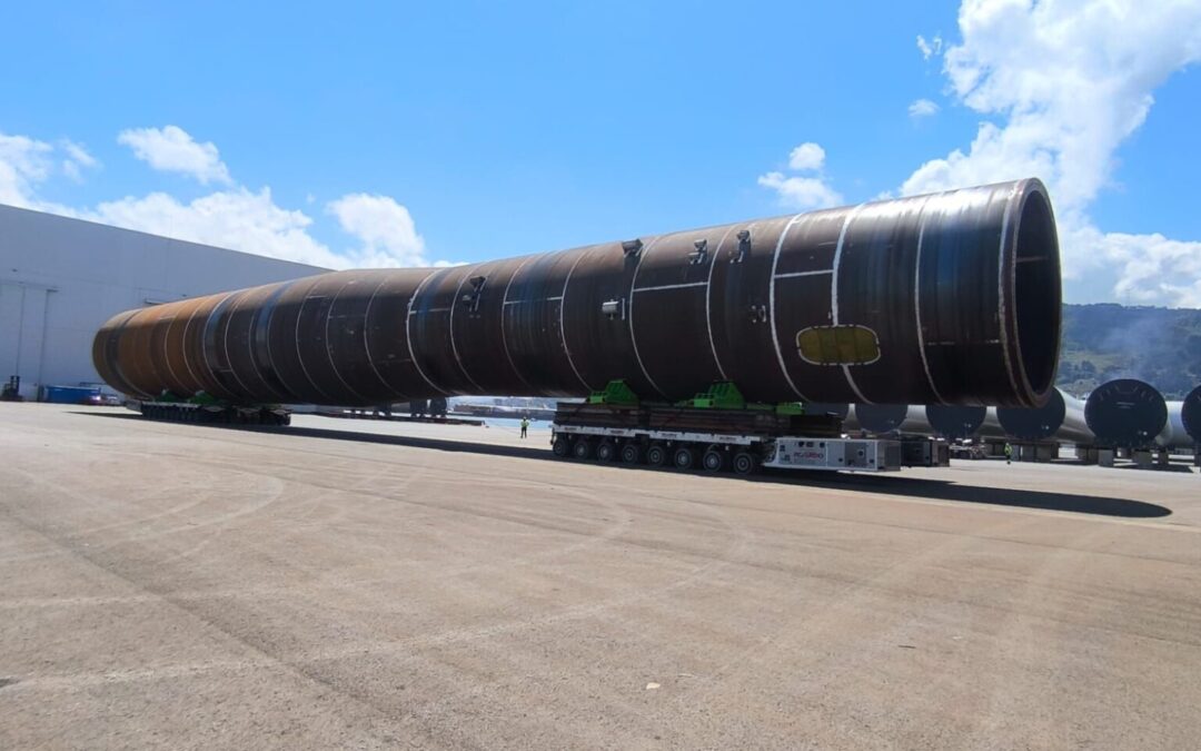 Haizea Wind envía el primer monopilote para el parque eólico offshore Hornsea 3 de Ørsted, de 2,9 GW