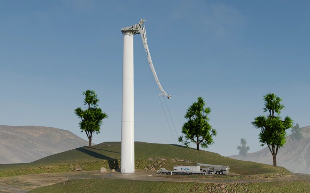 Liftra llevará a cabo la primera prueba de su grúa LT1500 en las instalación eólicas de Vattenfall en Suecia