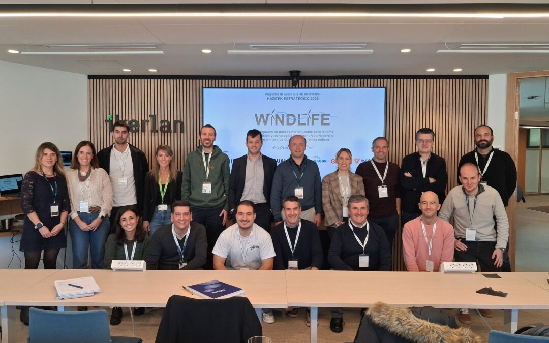 Siete empresas vascas colaboran en el desarrollo de herramientas de toma de decisiones y tecnológicas de remanufactura para la extensión de visa de componentes eólicos
