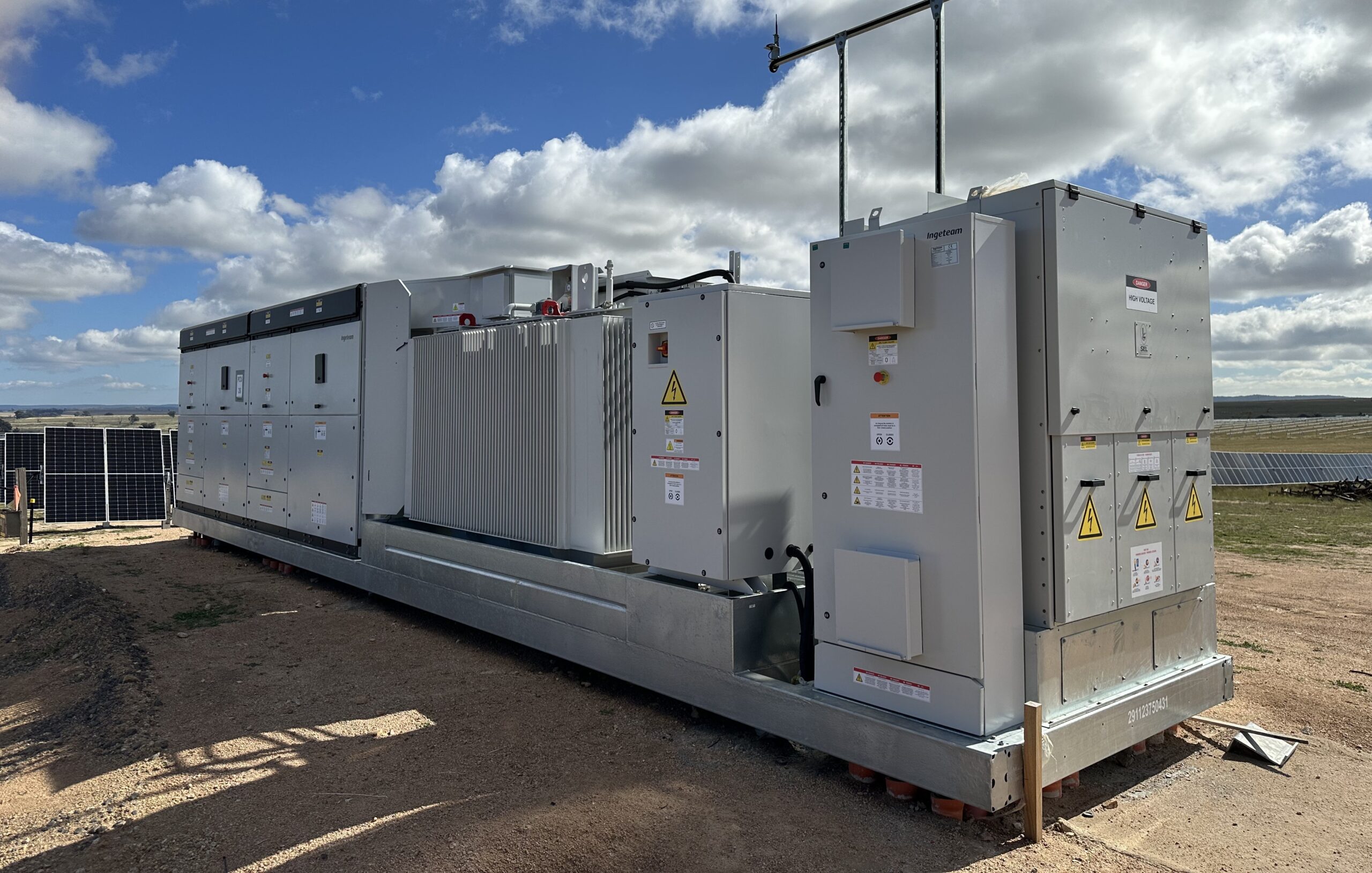 Ingeteam suministrará 100 MW fotovoltaicos y 100 MW / 2h de almacenamiento para el proyecto híbrido Winton North de European Energy Australia 3 IMG 5493 1 scaled