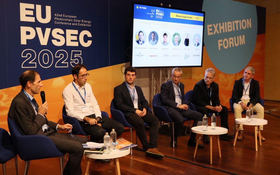 BASQUENERGY Cluster organiza en EU PVSEC una mesa redonda en torno a los retos de los fabricantes de inversores fotovoltaicos