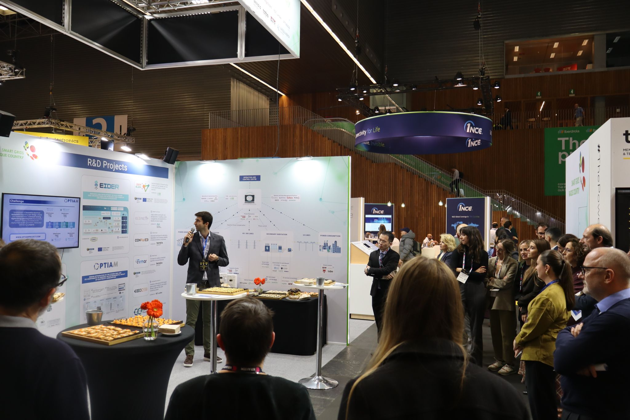 BASQUENERGY Cluster impulsa la difusión de once proyectos de I+D en colaboración en Enlit Europe Bilbao, visibilizando el liderazgo tecnológico de Euskadi 6 1763714898938 1