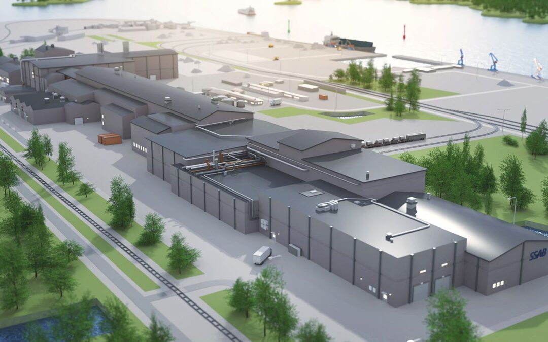 IDOM, diseña la ingeniería y es designada consultora de gestión de proyectos (PMC) para una nueva planta siderúrgica de arco eléctrico de SSAB en Suecia