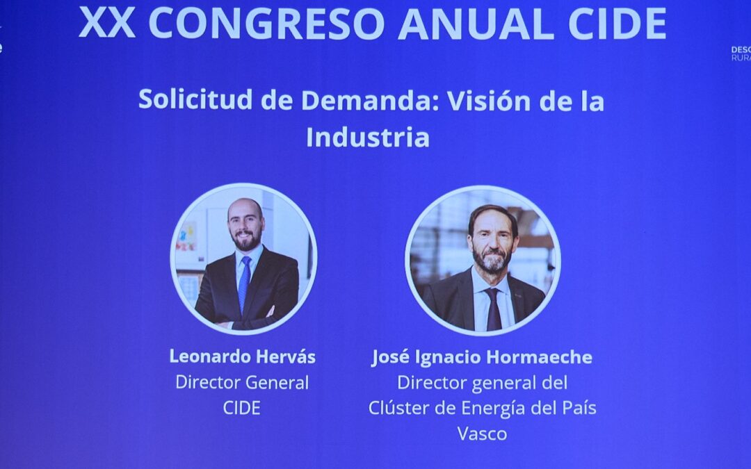 El Director de BASQUENERGY Cluster defiende en el Congreso de CIDE las alegaciones a la metodología de retribución propuesta por la CNMC