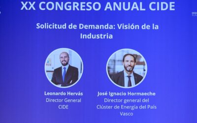 El Director de BASQUENERGY Cluster defiende en el Congreso de CIDE las alegaciones a la metodología de retribución propuesta por la CNMC