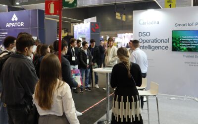 BASQUENERGY Cluster impulsa la visita de talento joven al pabellón Smart Grids Basque Country en ENLIT