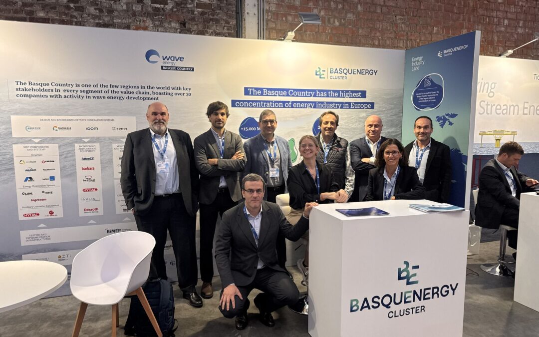 BASQUENERGY Cluster participa en el evento Ocean Energy Europe 2025 en Bruselas, junto a 7 entidades vascas
