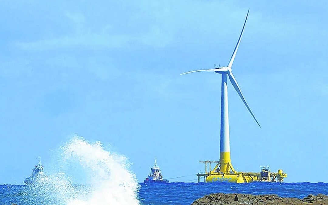 Saitec incorpora IA en el aerogenerador flotante Demosath Lab en Armintza para monitorizar su interacción con el entorno y reducir el impacto ambiental
