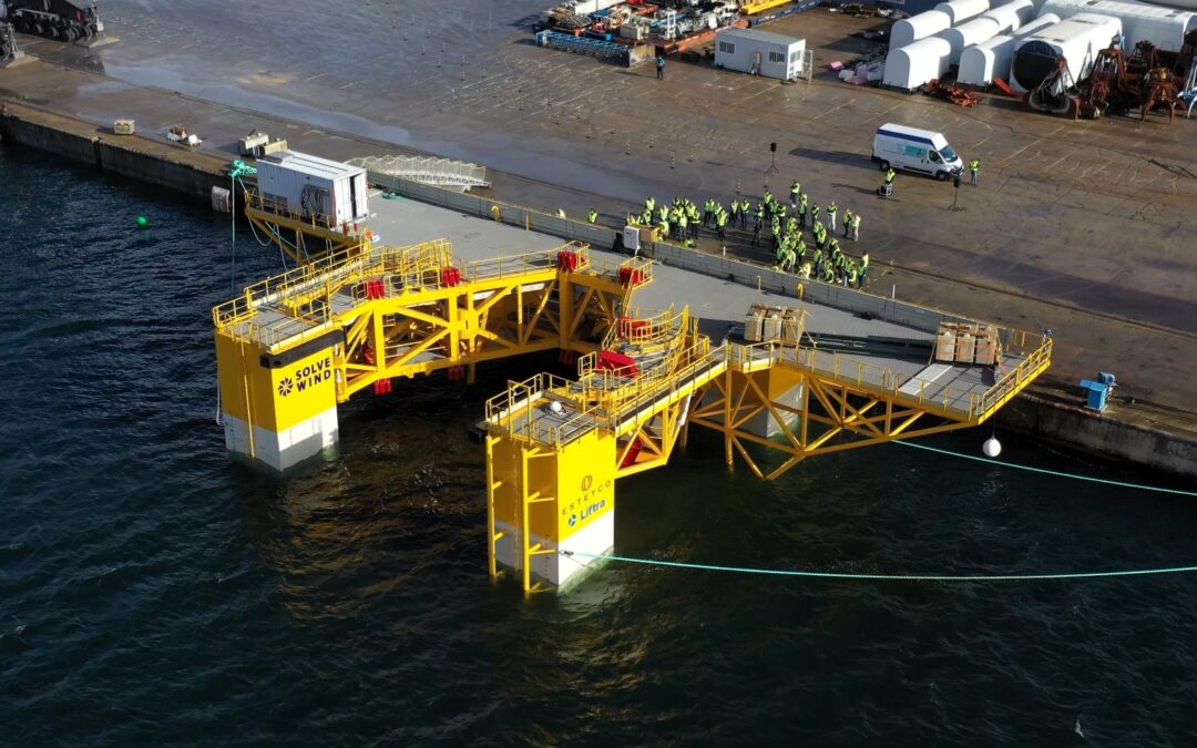 Esteyco y Liftra presentan la plataforma ATOMS ANA, desarrollada en colaboración, para optimizar el mantenimiento de parques eólicos marinos