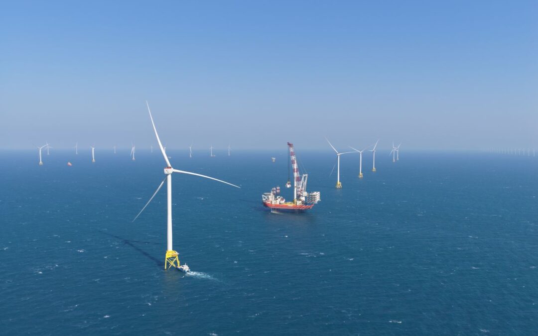 Finaliza la instalación de las turbinas de 14 MW de Siemens Gamesa en los parques eólicos marinos Greater Changhua 2b y 4 de 920 MW en Taiwán