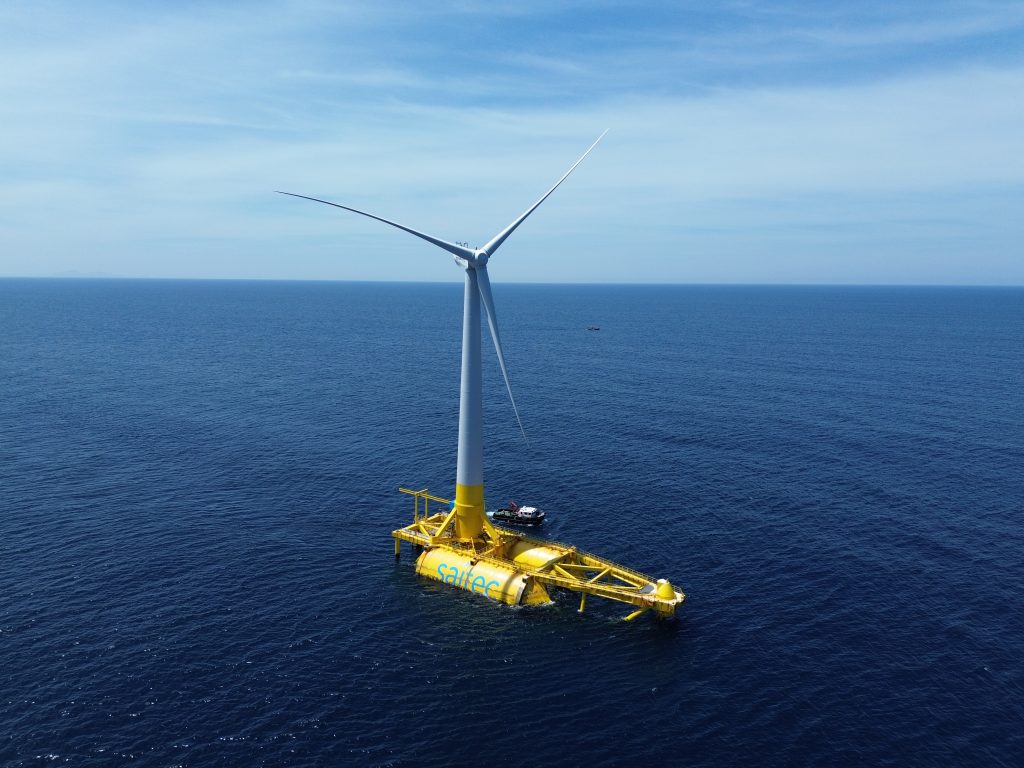 Saitec  impulsa la innovación en eólica flotante con los proyectos LIFTCTRL y MoorIA, este último junto a Inalia
