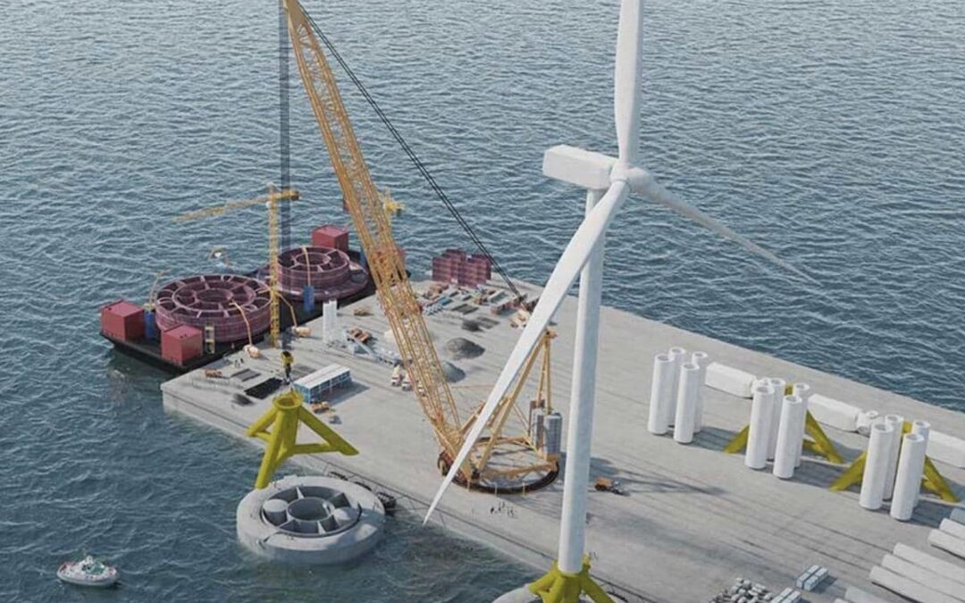 Esteyco implementa una tecnología basada en aire comprimido para simplificar y reducir costes en el desarrollo de subestructuras para eólica marina