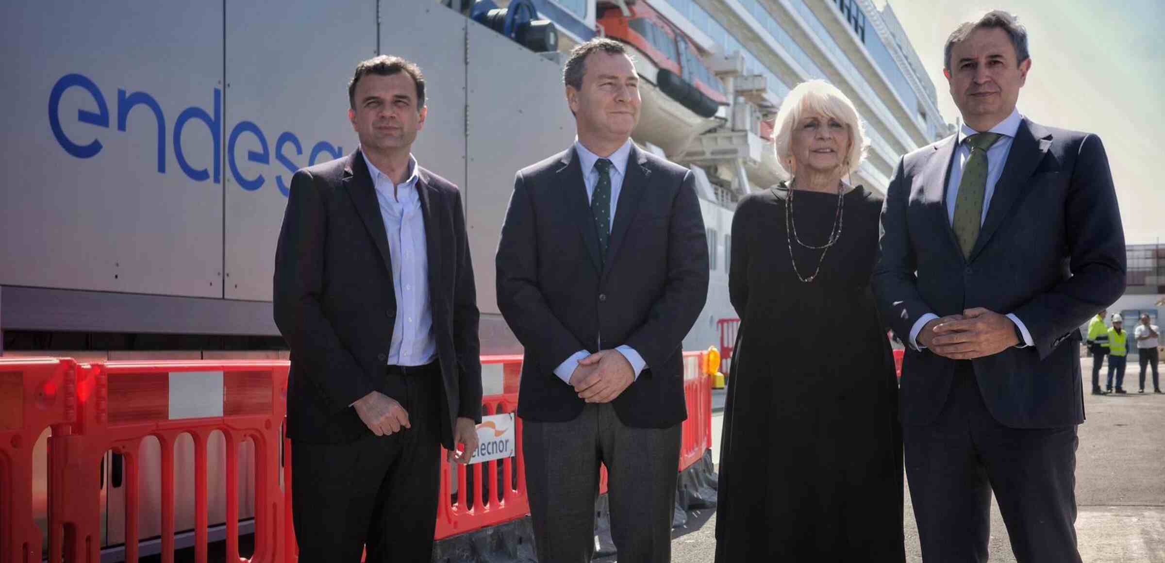 Ingeteam y Ormazabal suministran el primer sistema OPS para cruceros de España inaugurado por Endesa y el Puerto de Cádiz