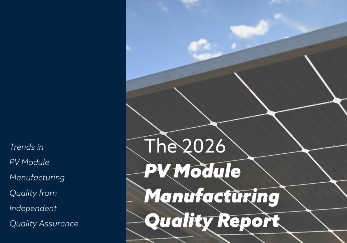 Kiwa PI Berlin publica su informe técnico “The 2026 PV Module Manufacturing Quality Report” alertando sobre un máximo histórico en las tasas de defectos