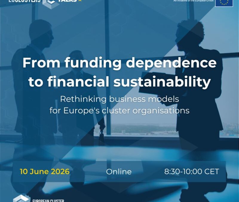 BASQUENERGY Cluster comparte su experiencia en la EU Cluster Talk “From funding dependence to financial sustainability – Rethinking business models for Europe’s cluster organisations”
