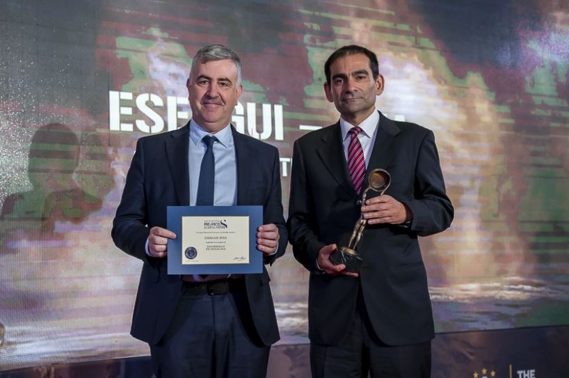 Esergui-AVIA, reconocida con el Premio Nacional El Suplemento 2026 en la categoría de Desarrollo Tecnológico