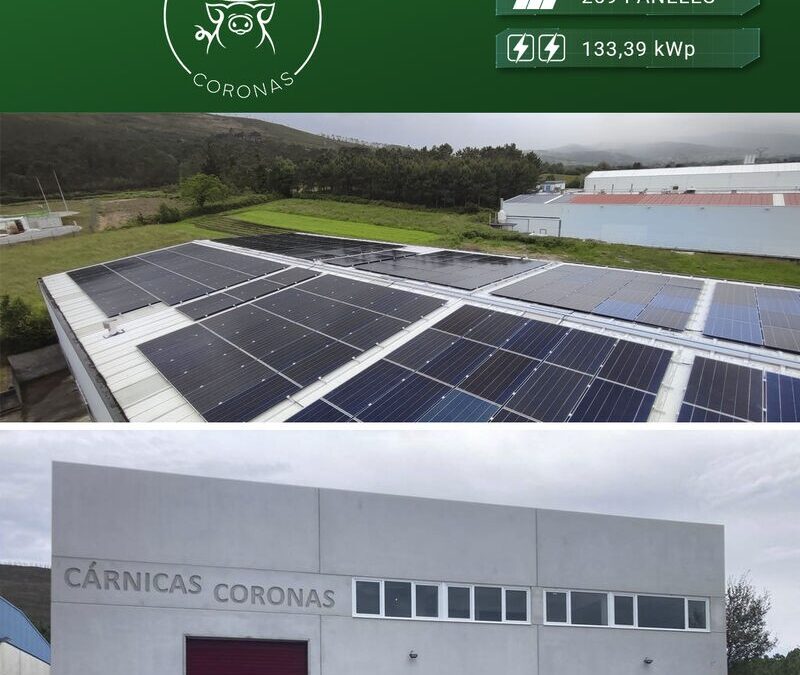 GREENKw despliega una planta de autoconsumo de 133 kWp para optimizar la eficiencia energética de una planta industrial del sector alimentario en Asturias