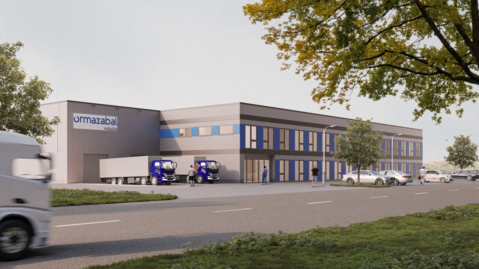Ormazabal pone la primera piedra de su nueva sede industrial en Alemania