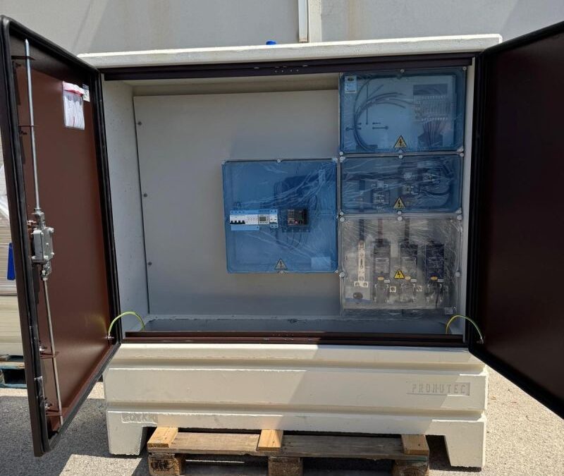 Pronutec suministra los cuadros eléctricos de distribución, protección y servicios auxiliares para una nueva estación de recarga en Benidorm