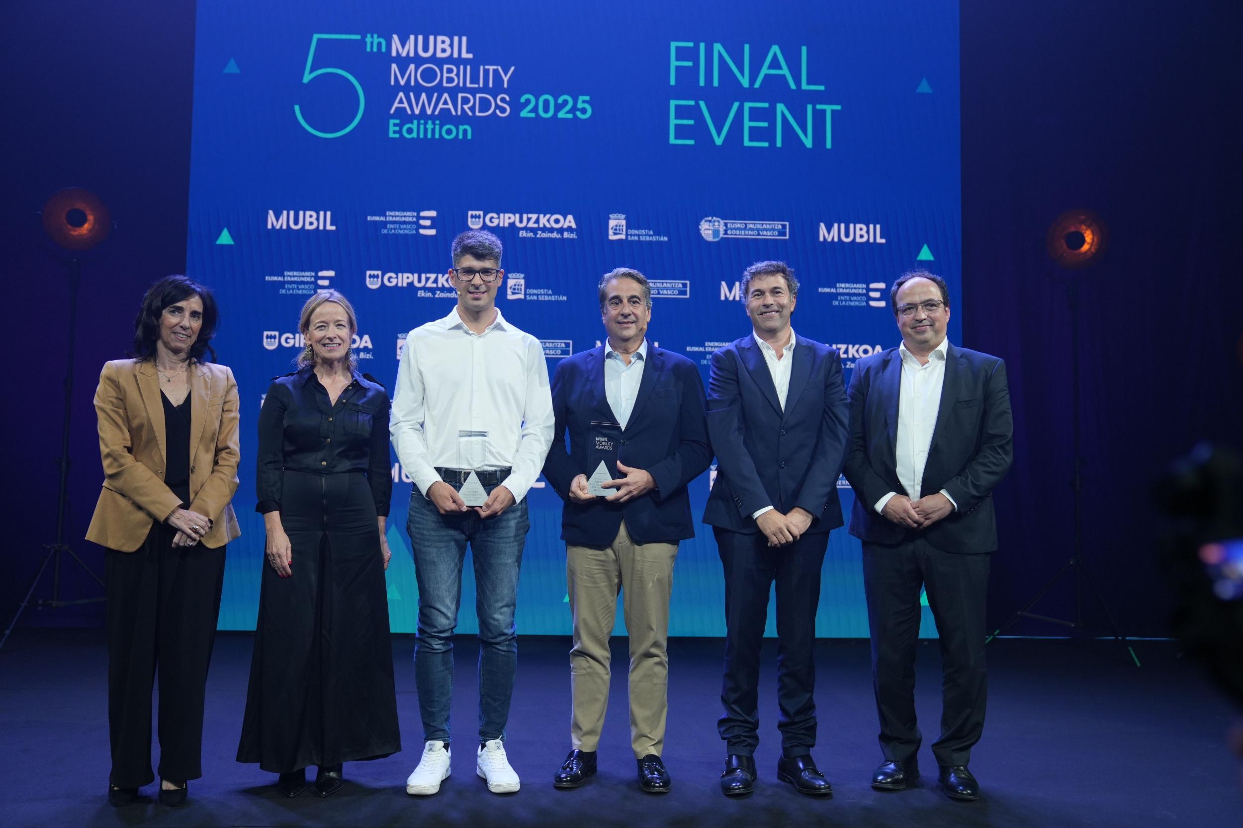 Los MUBIL Mobility Awards baten su récord de participación y consolidan Euskadi como referencia internacional en movilidad sostenible