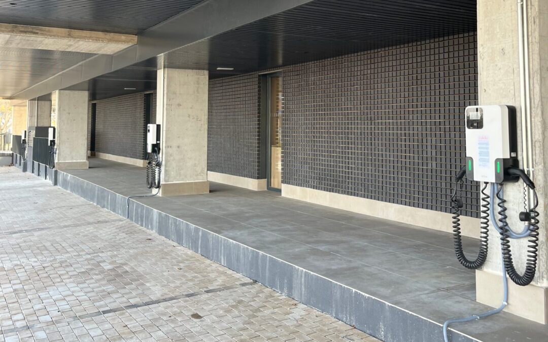 Veltium suministra cuatro puntos de recarga a Calido Living Valdebebas para reforzar su infraestructura de movilidad sostenible