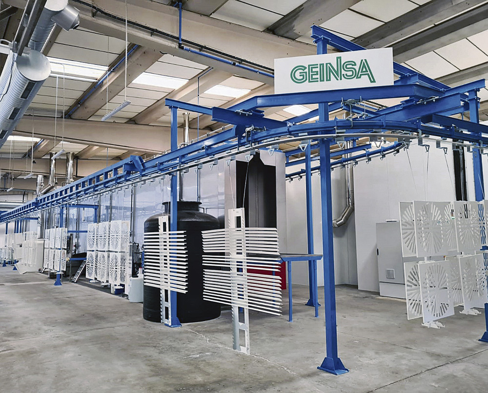 Geinsa inaugura una nueva planta, sumando un total de 3.000 m2 de capacidad productiva para el tratamiento de superficies industriales
