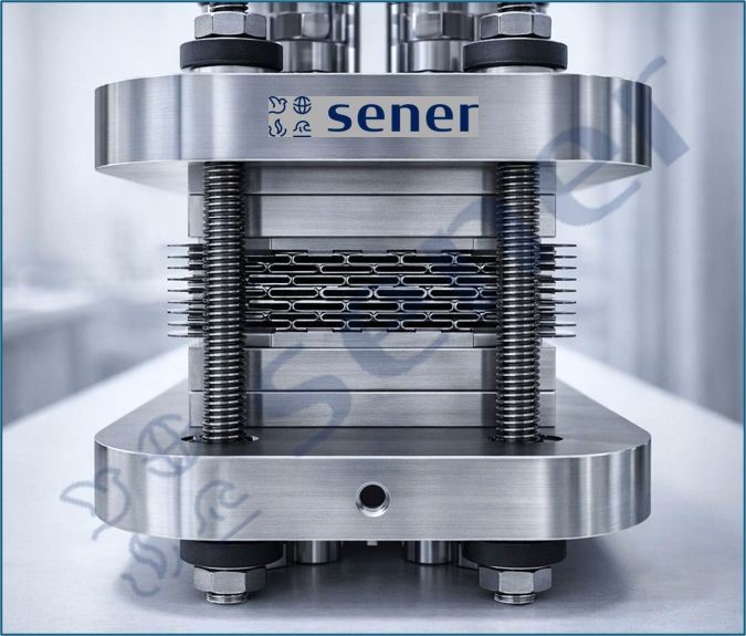 Sener avanza en el diseño del stack AEM de 1,25 MW del proyecto H2SKID